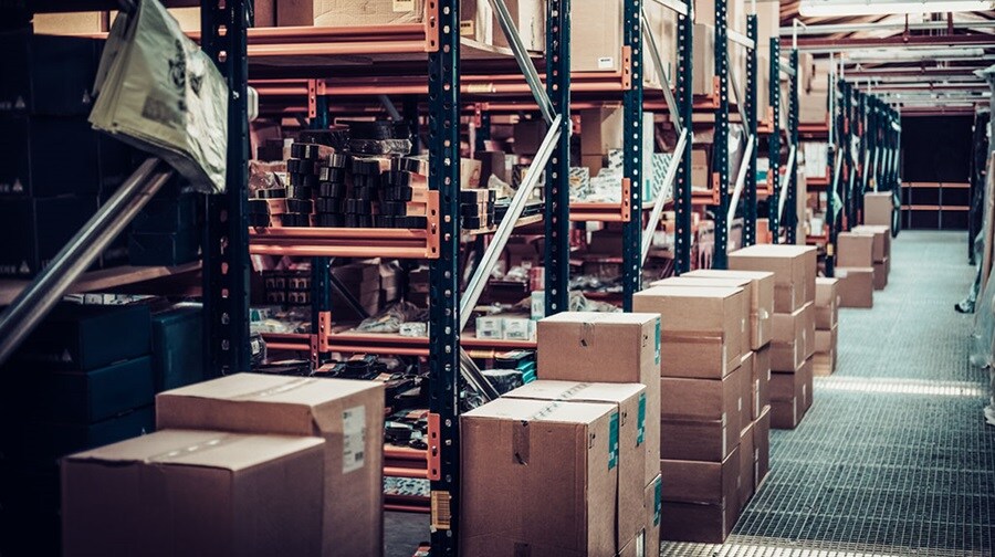 warehouse boxes