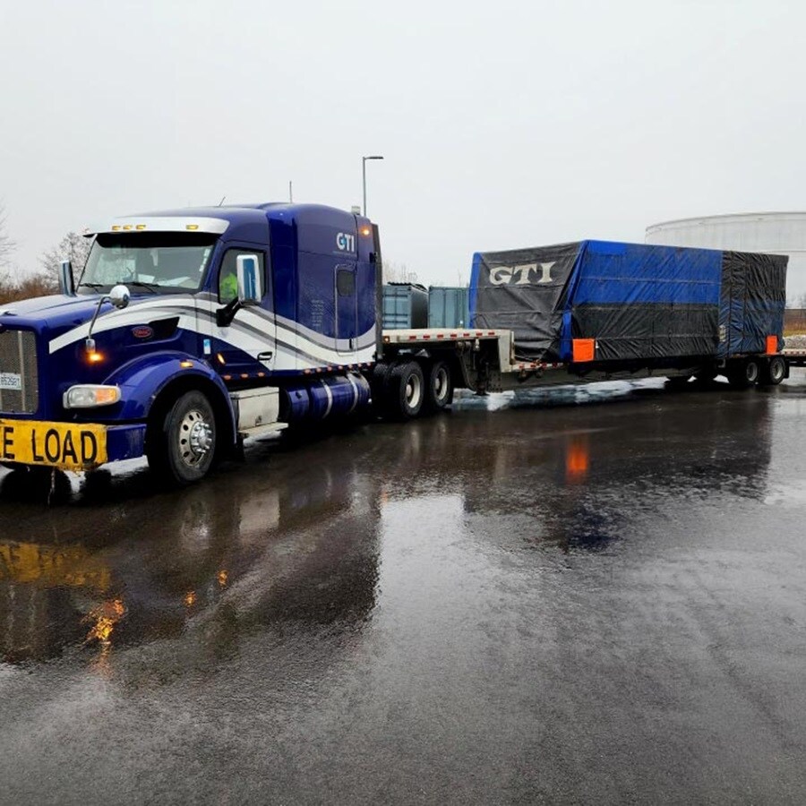 Oversized truck