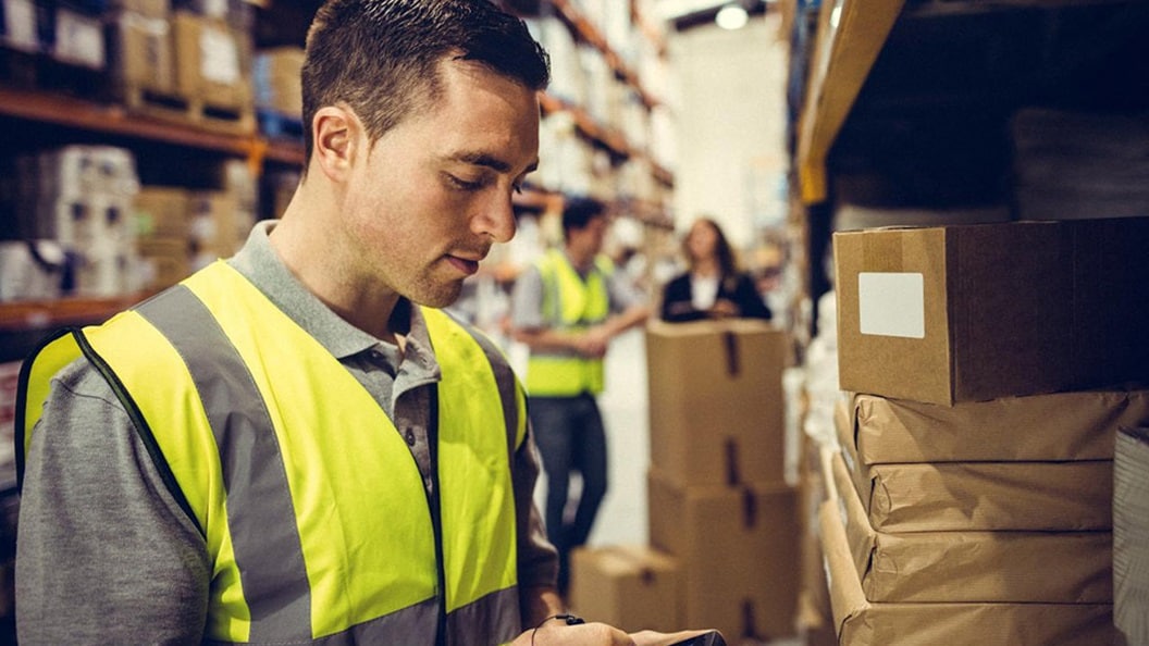 Scanning in warehouse