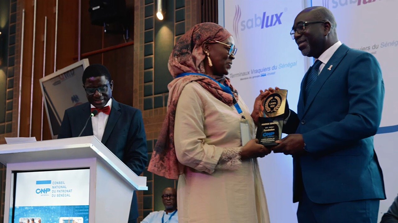 Award presentation